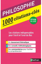 1000 citations-cles - philosophie
