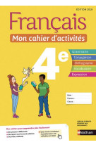 Francais - mon cahier d-activites 4e - eleve -2018