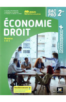 Ressources plus - economie-droit - 2de bac pro - ed. 2021 - livre eleve