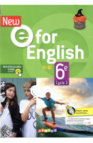 New e for english 6eme - edition 2021 - livre