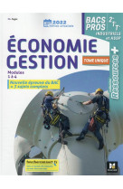 Ressources plus - economie-gestion 2de 1re tle bac pro indus et assp - ed. 2022 - livre de l-eleve