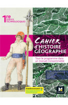 Les nouveaux cahiers - histoire-geographie-emc 1re series technologiques - ed. 2022 - livre eleve