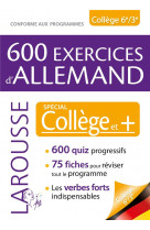 600 exercices d-allemand, special college